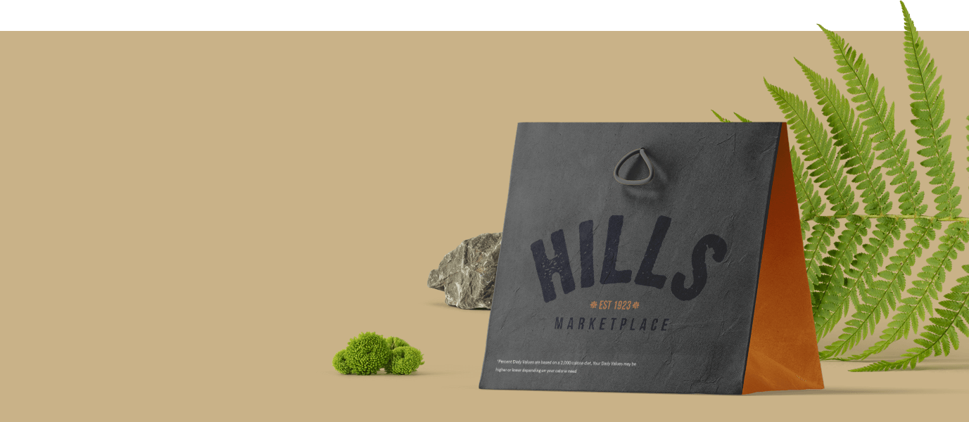 Hills Marketplace full branding