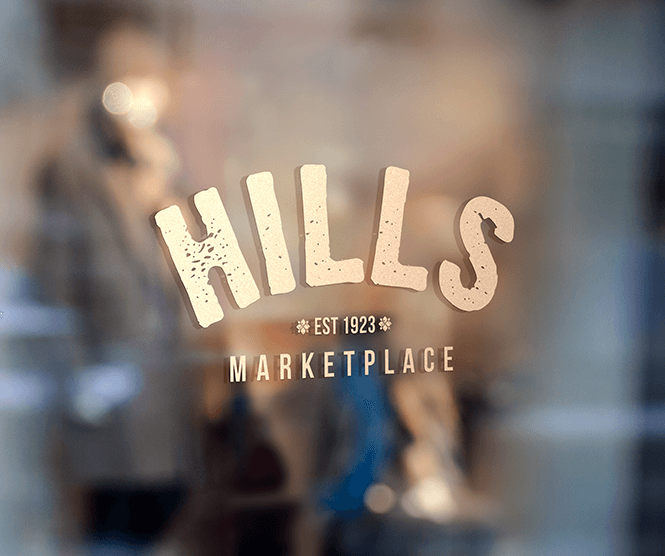 Hills Marketplace graphic design retainer