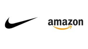 Logo of Nike and Amazon